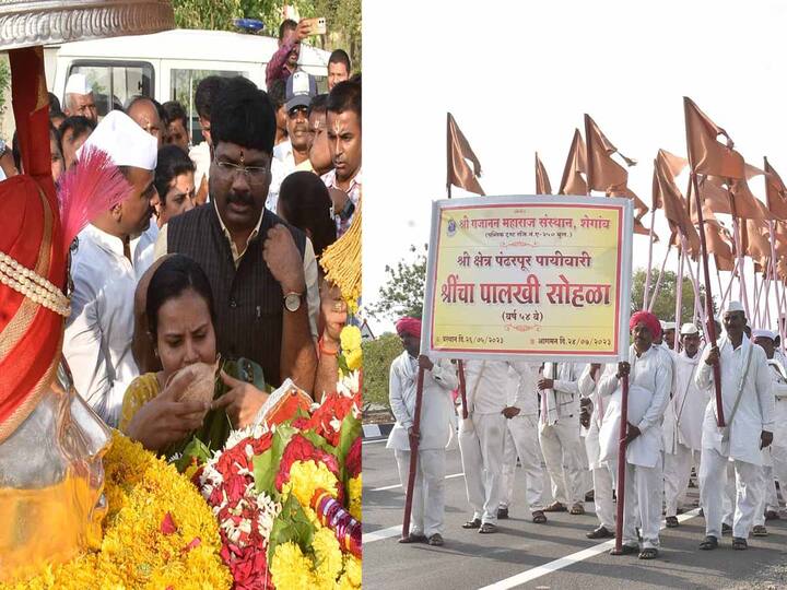 Ashadhi Wari 2023 : बुधवारी सायंकाळी तुळजापूर मार्गे ‘श्रीं’च्या पालखीचे धाराशिव जिल्ह्यातील तामलवाडी गाव ओलांडून सोलापूर जिल्हय़ात उळेगावाच्या शिवारात आगमन झाले.