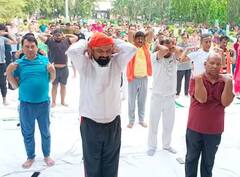 International Yoga Day 2023 : ਬਿਹਾਰ 'ਚ ਭਾਜਪਾ ਨੇਤਾਵਾਂ ਨਾਲ ਆਮ ਲੋਕਾਂ ਨੇ ਵੀ ਕੀਤਾ ਯੋਗਾ, ਤਸਵੀਰਾਂ 'ਚ ਵੇਖੋ ਝਲਕ