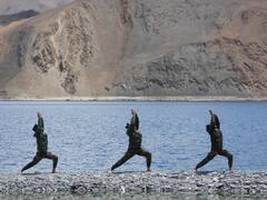 International Yoga Day 2023: దేశ సరిహద్దుల్లో యోగా దినోత్సవం - ఆసనాలు వేసిన ఆర్మీ జవాన్లు