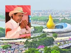 ప్రతిష్టాత్మకంగా అమరవీరుల స్మారక చిహ్నం - రేపు ప్రారంభించనున్న సీఎం కేసీఆర్