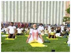 PM Modi Leads Yoga Session At UN In Presence Of Actor Richard Gere And Spiritual Leaders. SEE PICS