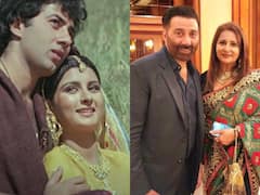 Karan Deol के रिसेप्शन में एक बार फिर साथ आए Sohni Mahiwal, सनी देओल और पूनम ढिल्लों की तस्वीर हुई वायरल