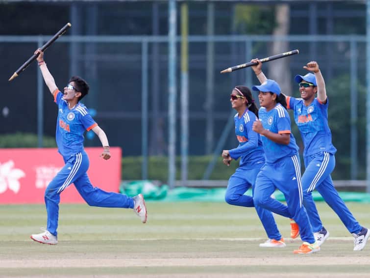 Women's Emerging Asia Cup 2023 Highlights India beat Bangladesh To Win Women's Emerging Asia Cup 2023 India Outclass Bangladesh To Clinch Women's Emerging Asia Cup 2023