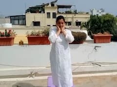 International Yoga Day 2023:  'करो योग, रहो निरोग'...; खासदार नवनीत राणा यांनी साजरा केला 'योग दिन'