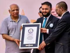 International Yoga Day: ਯੋਗਾ ਦਿਵਸ 'ਤੇ ਸੂਰਤ ਨੇ ਬਣਾਇਆ ਗਿਨੀਜ ਵਰਲਡ ਰਿਕਾਰਡ, 1.53 ਲੱਖ ਲੋਕਾਂ ਨੇ ਕੀਤਾ ਇਕੱਠਿਆਂ ਯੋਗ