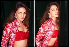 Kiara Advani Sets The Mood Right In Red, Hubby Sidharth Malhotra Goes All Hearts