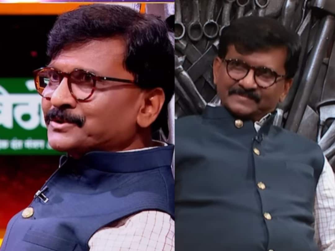 Khupte Tithe Gupte Sanjay Raut reacting to Narayan Rane statement promo viral Khupte Tithe Gupte :   धारदार प्रश्नांना संजय राऊत यांची सडेतोड उत्तरं; 'खुप्ते तिथे गुप्ते'च्या प्रोमोनं वेधलं लक्ष