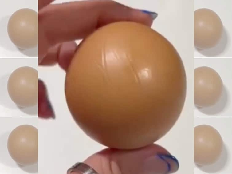 Woman Finds 'One In A Billion' Perfectly Round Egg In Her Groceries, Internet Is Amazed