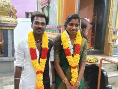 young woman escapes from house arrest and married her lover in kanniyakumari Kanniyakumari: வீட்டுச்சிறையில் காதலி.. வெளிநாட்டில் இருந்து ஓடோடி வந்த காதலன்.. சுவர் ஏறி குதித்து நடந்த திருமணம்..!