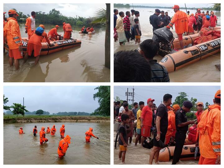 The flood situation in Assam on Wednesday worsened, affecting nearly 1.20 lakh people in 20 districts, Assam State Disaster Management Authority said in a statement.