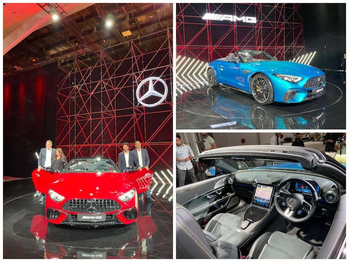 Mercedes-Benz has added another roadster to its portfolio with the new SL 55 AMG which comes in as a CBU or as imported to India.