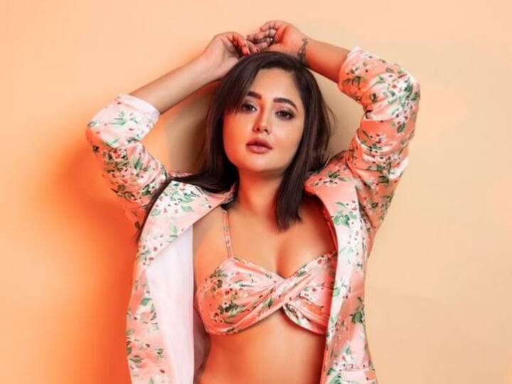 Rashami Desai shared pictures of herself in a floral-printed pant suit looking dapper as ever. Take a look