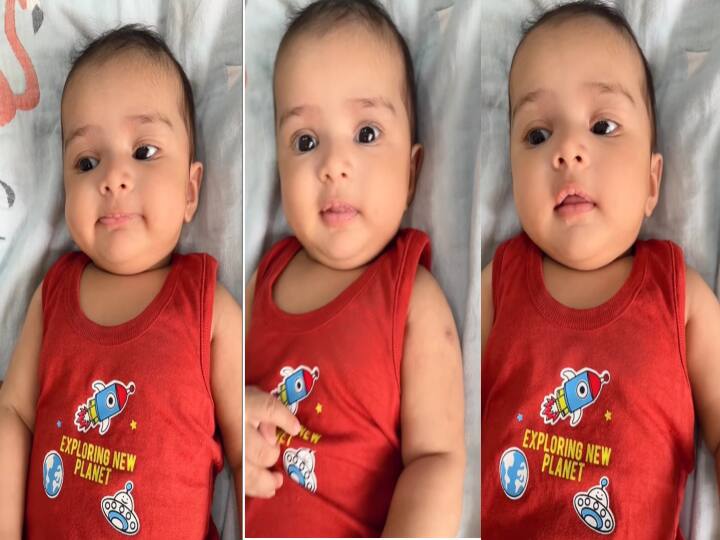 Serial actress divya sridhar has shared a cute video of her daughter Divya Sridhar : குட் மார்னிங் பாப்பு... குழந்தையுடன் கொஞ்சி பேசும் திவ்யா.. வைரலாகும் க்யூட் வீடியோ