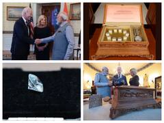 Handcrafted Mysore Sandalwood Box, 7.5 Carat Green Diamond, Desi Ghee Among Others: PM Modi's Gift To Bidens
