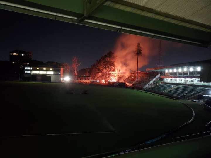 Terrible fire at Harare Sports Club, ICC took this decision on organizing matches
