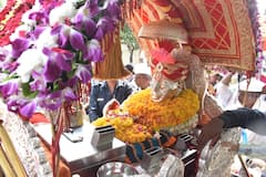 Ashadhi Wari 2023 : संतश्रेष्ठ श्री गजानन महाराजांच्या पालखीचे सोलापूर शहरात आगमन!