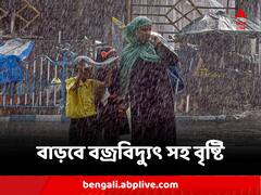 বাড়বে বজ্রবিদ্যুৎ সহ বৃষ্টি, বিক্ষিপ্তভাবে ভারী বৃষ্টির পূর্বাভাস এই জেলাগুলিতে