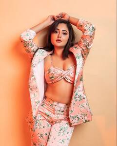 Rashami Desai Aces Glam In A Floral-Printed Outfit. See Pics