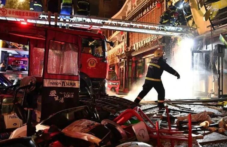 31 killed in cooking gas explosion at restaurant in northwestern China China: ચીનમાં એક રેસ્ટોરન્ટમાં ભયાનક વિસ્ફોટ, 31 લોકોના મોત, અનેક લોકો ઇજાગ્રસ્ત
