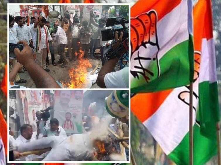 Dasabdi Daga Dharna Congress Statewide Protest Telangana Cong Leaders activist Arrested By Police Dasabdi Daga: రాష్ట్రవ్యాప్తంగా 'దశాబ్ది దగా' ధర్నాలు - కాంగ్రెస్ నాయకుల అరెస్టు, పలువురి గృహ నిర్బంధం