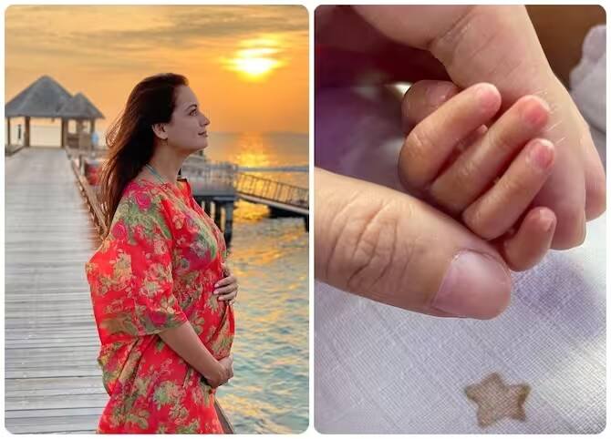 અભિનેત્રી દિયા મિર્ઝાએ વૈભવ રેખી સાથેના લગ્નના દોઢ મહિના બાદ જ પોતાની પ્રેગ્નન્સીની જાહેરાત કરીને બધાને ચોંકાવી દીધા હતા. અભિનેત્રીના લગ્ન એપ્રિલ 2021માં થયા હતા જ્યારે જુલાઈ 2021માં તે એક પુત્રની માતા બની હતી. આ તેની પ્રી-મેચ્યોર ડિલિવરી હતી.