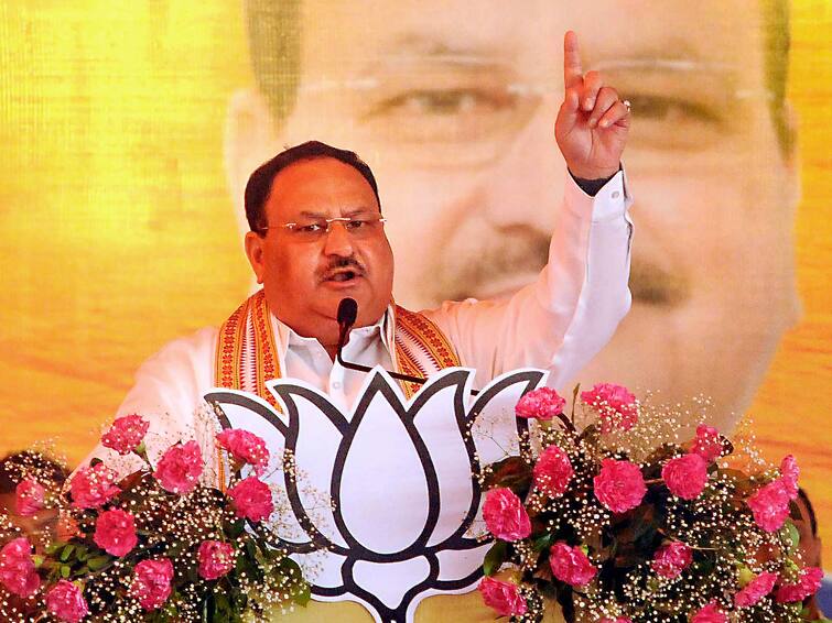 BJP Chief Takes Swipe At Congress During Jharkhand Rally Calls PM Modi Snake Scorpion Illiterate Chaiwala Comment 'While World Praises PM Modi, Congress Calls Him A Snake': BJP Chief Nadda At Jharkhand Rally