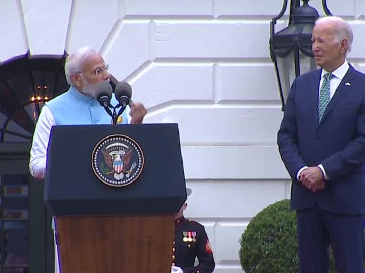 Joe Biden gave a grand welcome to PM Modi at the White House, said – this is an honor for 140 billion Indians