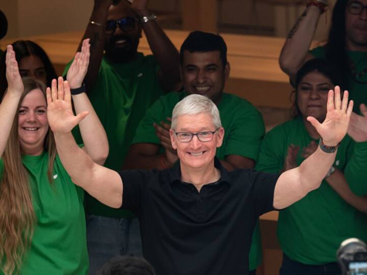 Apple: The tech giant recently opened stores in Mumbai and Delhi, aiming to expand its manufacturing operations in India through collaborations with contract electronics makers Foxconn, Wistron Corp, and Pegatron Corp. (Image: Getty)