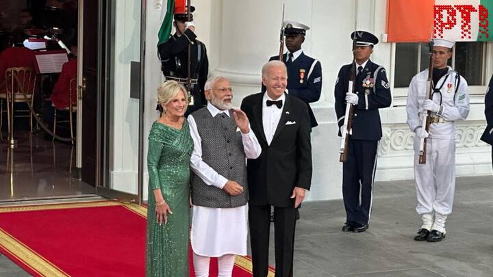 अमेरिकन संसदेतील भाषणानंतर मोदींसाठी व्हाईट हाऊसमध्ये स्टेट डिनरचं आयोजन करण्यात आलं होतं.