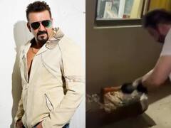 हाथ में कुल्हाड़ी लिए संजय दत्त ने किया ऐसा वर्कआउट की फैंस रह गए हैरान, बोले- 'बाबा इज बैक'