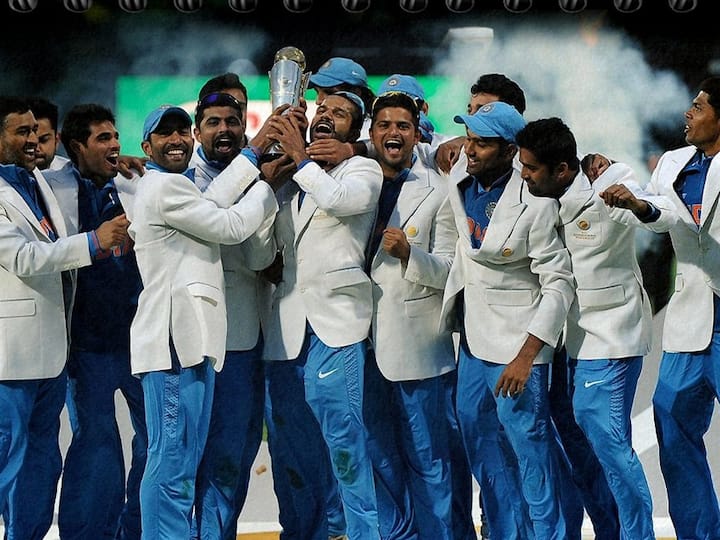 On This Day Cricket 2013 MS Dhoni Led Team India Beat England to Lift ICC Champions Trophy Champions Trophy 2013: ஹர்பஜனால் முடியாது..! அஸ்வினால் முடியும்..! சாம்பியன்ஸ் டிராபியை வென்ற தோனியின் படை
