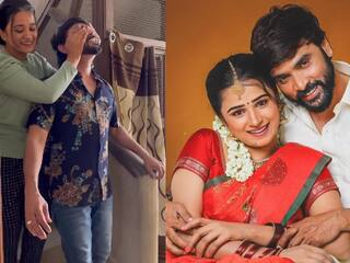 Snehan birthday: பிறந்தநாள் அன்று சினேகனுக்கு மனைவி கன்னிகா கொடுத்த அன்பு பரிசு! - வைரல் வீடியோ!