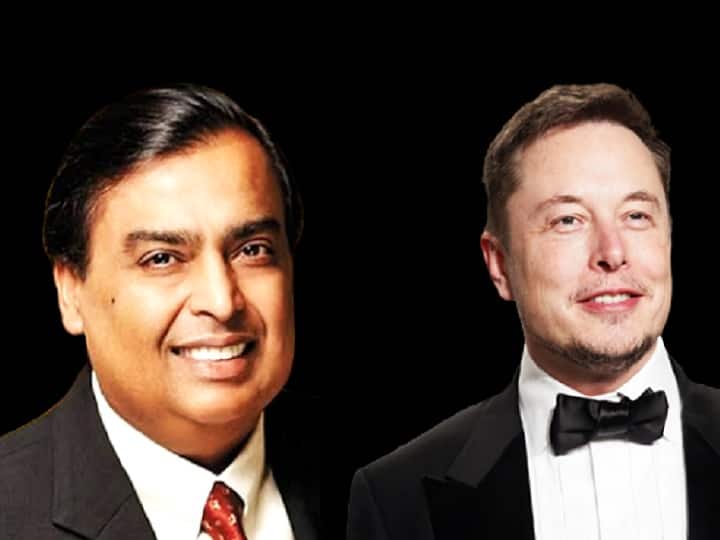 Kurukshetra of Dhankubers decorated in India, Elon Musk and Mukesh Ambani came face to face, see who is heavier