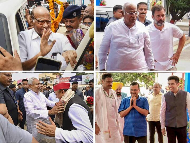 All prominent opposition leaders met in Patna on Friday to discuss and chart out a path ahead of the general elections 2024. Here are the latest pictures: