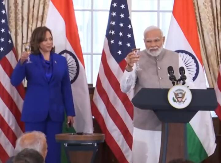 PM Modi US Visit: पीएम मोदी के लिए कमला हैरिस ने किया लंच का आयोजन, बोले-...ये मधुर धुन हमारे लोगों के बीच संबंधों से बनी है