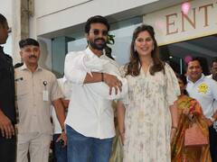 పాప పుట్టాక మొదటిసారి మీడియాకు ముందుకు రామ్ చరణ్ - ఫొటోలు చూసేయండి!