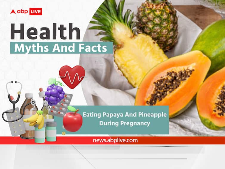 Health Myths And Facts Can Papaya And Pineapple Be Consumed During Pregnancy Harmful effects of Raw Papaya Ripe Papaya Eaten during pregnancy Health Myths And Facts: Can Papaya And Pineapple Be Consumed During Pregnancy? See What Experts Say