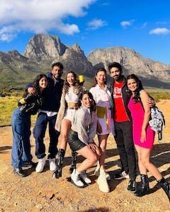 Archana Gautam Shares Pics With Fellow Khatron Ke Khiladi S13 Contestants Divyanka Tripathi &...