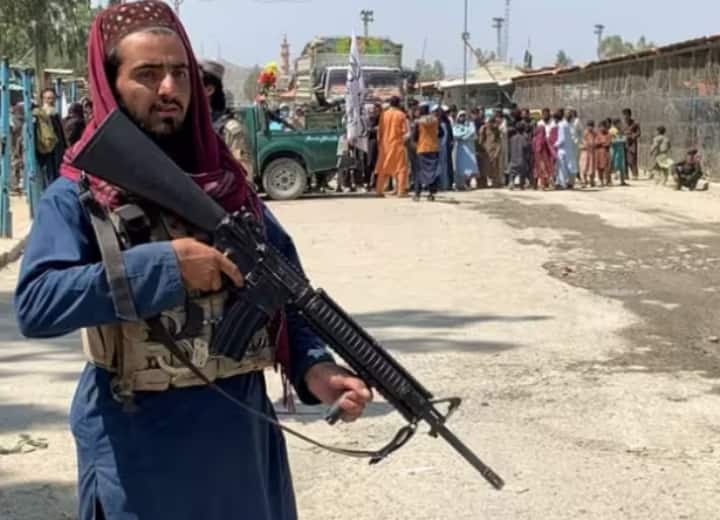 Taliban Afghanistan public execution Football Stadium Ghazni Taliban Executes Two Afghans Convict Of Murders At Football Stadium In Ghazni: Report