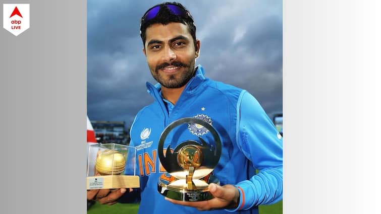 Ravindra Jadeja's blockbuster two-word tweet on India celebrating 10-year anniversary of last ICC trophy win, know in details Ravindra Jadeja: সোনার ছেলে! নিজের ছবি পোস্ট করে চ্যাম্পিয়ন্স ট্রফি জয়ের স্মৃতি রোমন্থন জাডেজার