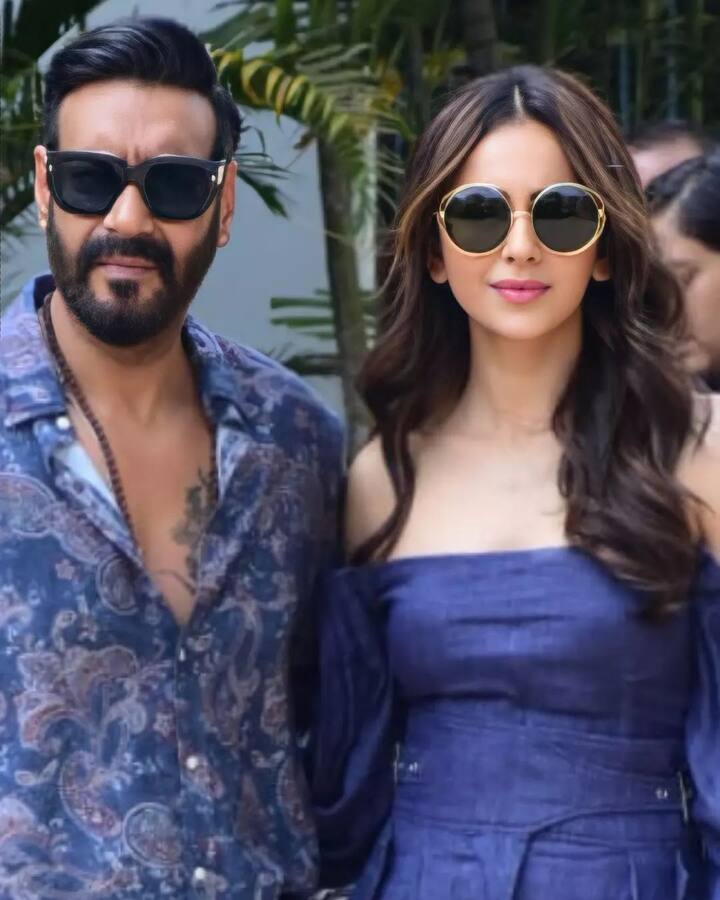 'रनवे 34', 'दे दे प्यार दे' जैसी फिल्मों में नजर आने वाली अजय देवगन और रकुलप्रीत की जोड़ी को लोगों ने पसंद किया. लेकिन क्या आप जानते हैं रकुलप्रीत अजय देवगन से उम्र में 21 साल छोटी हैं.