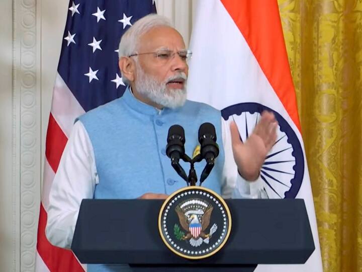 PM Narendra Modi Us Visit PM Modi Joe Biden Joint statement in white house democracy partnership india america relation PM Modi Statement: 'आतंकवाद पर करेंगे वार, अंतरिक्ष में देंगे साथ', पढ़ें बाइडेन-पीएम मोदी के साझा बयान की हर जरूरी बात