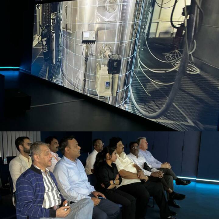 அதைதொடர்ந்து பாரீசில், திடக்கழிவுகளிலிருந்து மின்சாரம் தயாரிக்கும் ஆலையின் செயல்பாட்டினைப் பார்வையிட்டுள்ளார் மேயர் பிரியா.