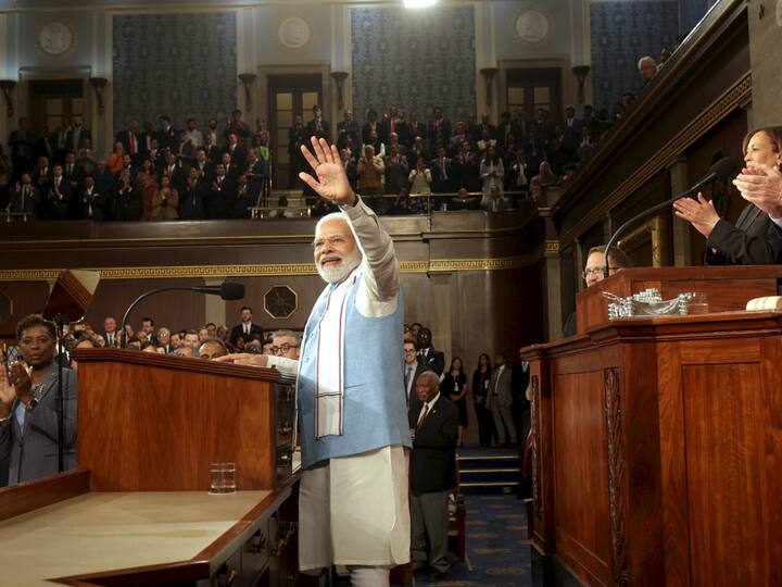 Prime Minister Narendra Modi addresses the Joint Session of US Congress during his visit to the US.