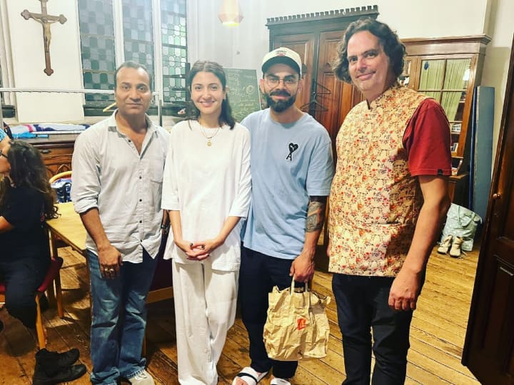 Virat Kohli: वेस्टइंडीज़ दौरे से पहले छुट्टियां मनाने नीदरलैंड्स पहुंचे विराट कोहली और अनुष्का शर्मा, तस्वीरें आईं सामने
