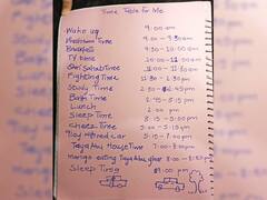 15 నిమిషాలు రీడింగ్, 3 గంటలు ఫైటింగ్ చేయాలి - వైరల్ అవుతున్న ఆరేళ్ల పిల్లాడి టైం టేబుల్