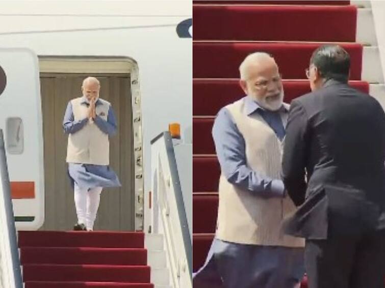 PM Modi Lands In Egypt For First State Visit In 26 Years, Received By PM Mostafa Madbouly Modi Egypt Visit: ఈజిప్టు చేరుకున్న మోదీ, 26 ఏళ్ల తర్వాత మొదటిసారి భారత ప్రధాని పర్యటన