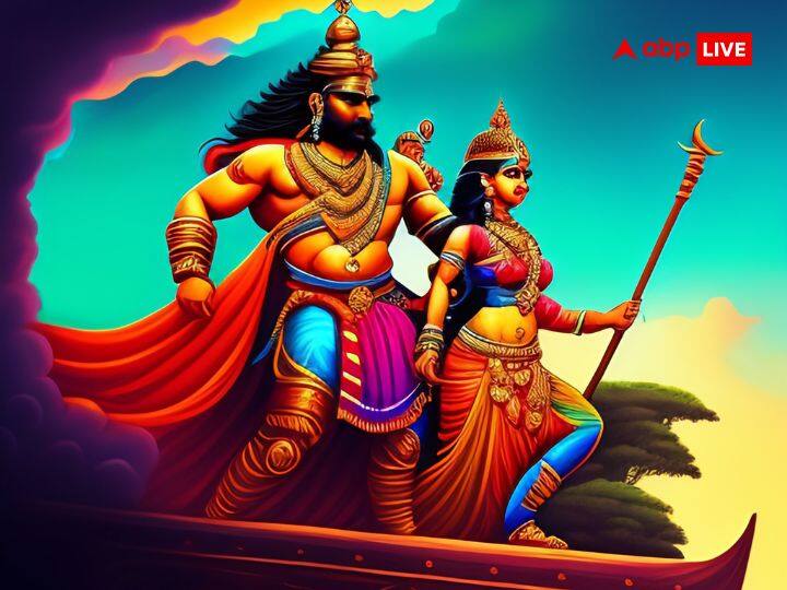 रावण के पास कई तरह के लड़ाकू विमान थे. लेकिन रावण ने जब पंचवटी से छलपूर्वक माता सीता का अपहरण किया तो पुष्पक विमान से ही उन्हें लंका ले गया. यह सामान्य विमान नहीं था, बल्कि इसमें कई तरह की खूबियां थी.