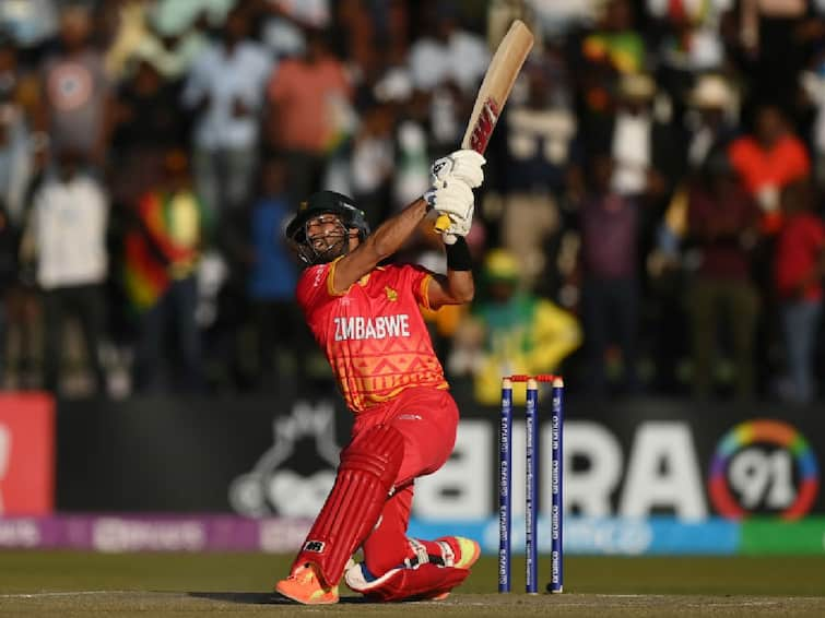 ICC Cricket World Cup Qualifiers 2023 Zimbabwe won by 35 runs against West Indies World Cup Qualifiers: முன்னாள் உலக சாம்பியனை மண்ணை கவ்வ வைத்த ஜிம்பாப்வே..! வெ. இண்டீஸ் பரிதாப தோல்வி..!