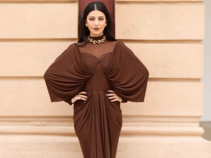Shruti Haasan is known for her confidence and fashion choices.